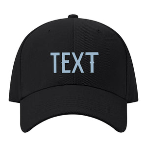 Custom Black Dark Grey Hat 01B21708