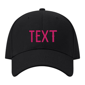 Custom Black Light Pink Hat 01B21713