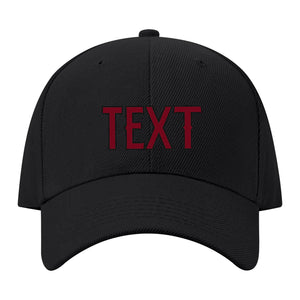 Custom Black Khaki Hat 01B21715