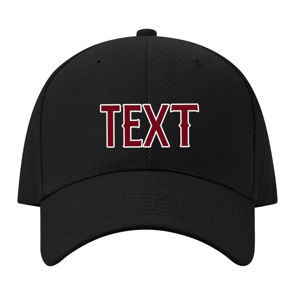 Custom Black Khaki Hat 01B21815