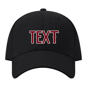 Custom Black Khaki Hat 01B21815