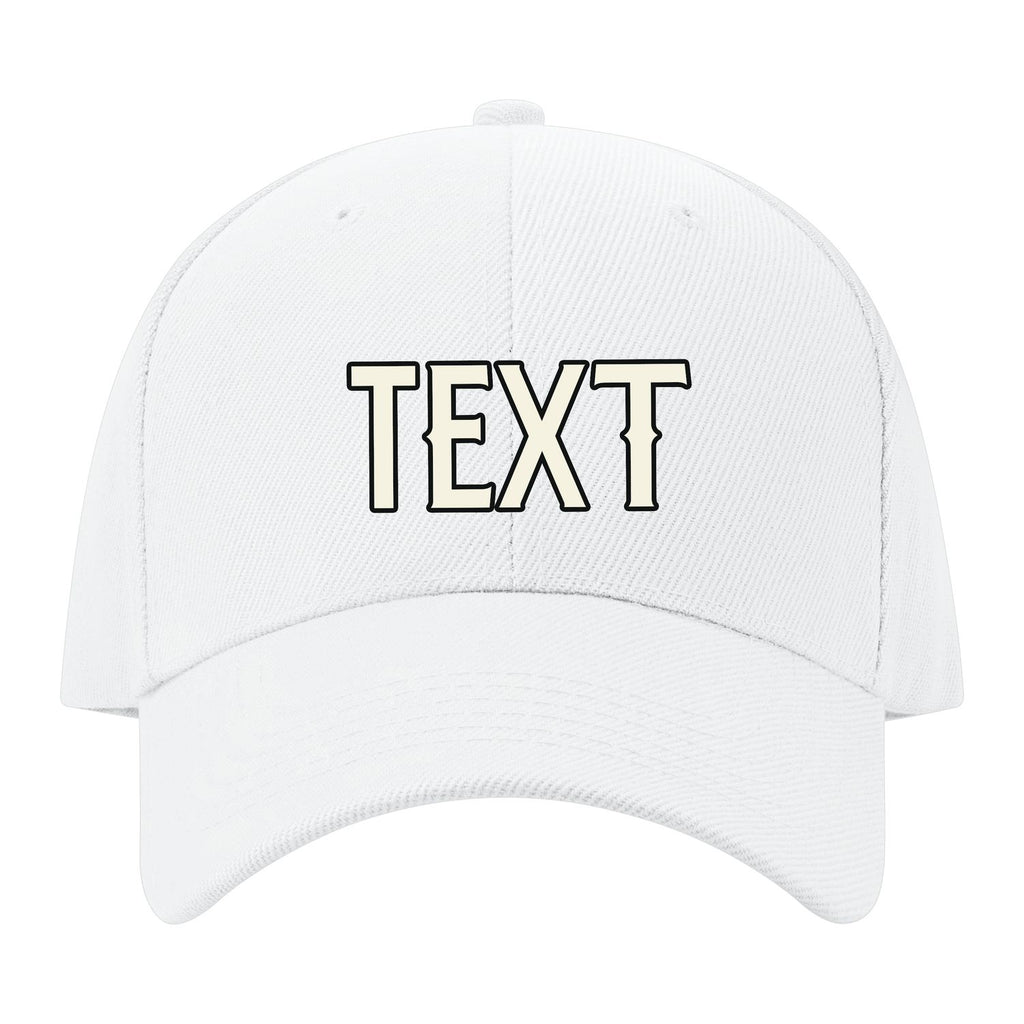 Custom White Light Purple Hat 02B21703