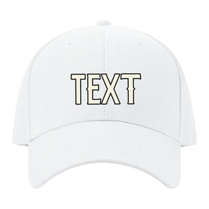 Custom White Light Purple Hat 02B21703