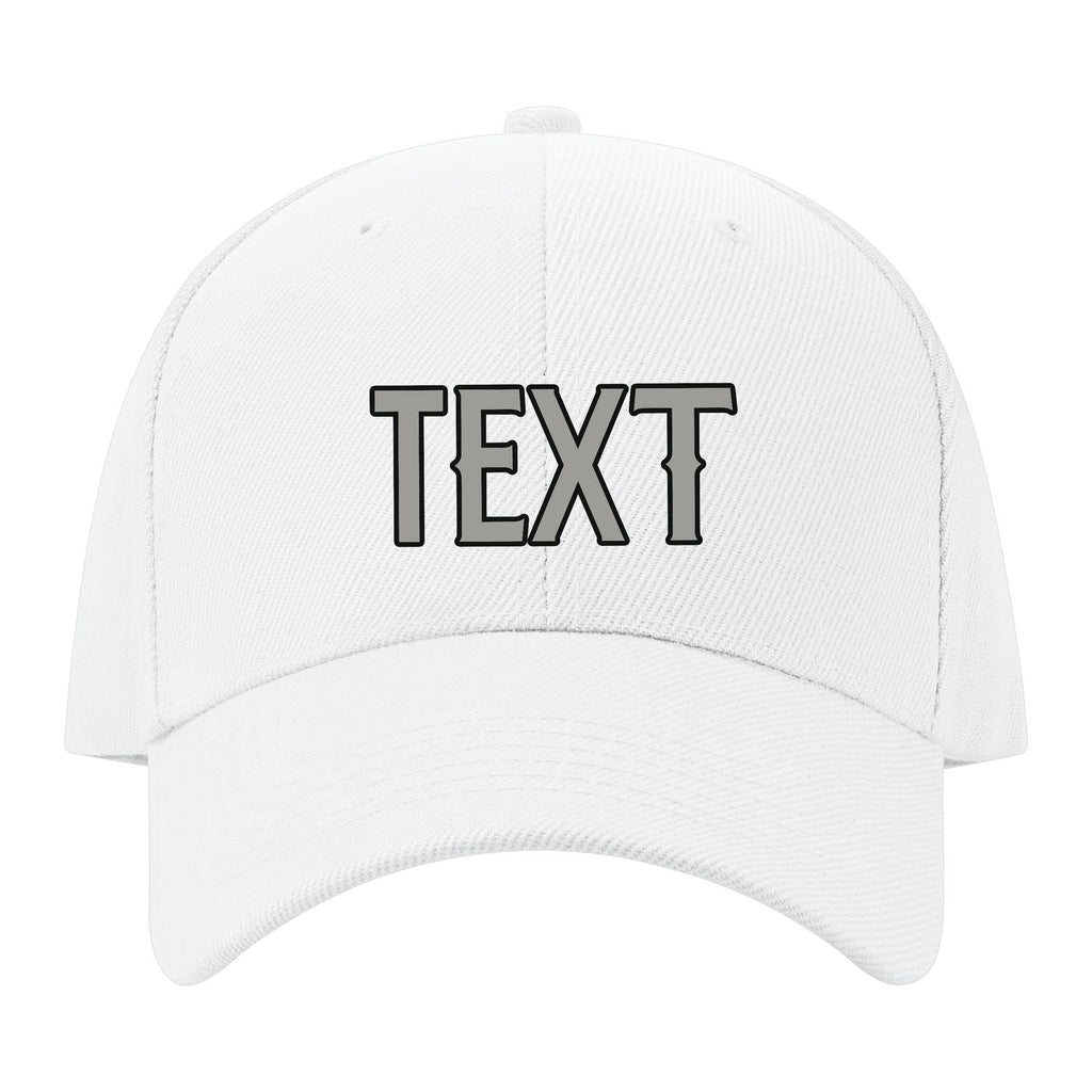 Custom White Light Green Hat 02B21704