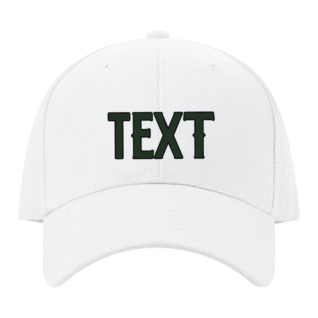 Custom White Red Hat 02B21706