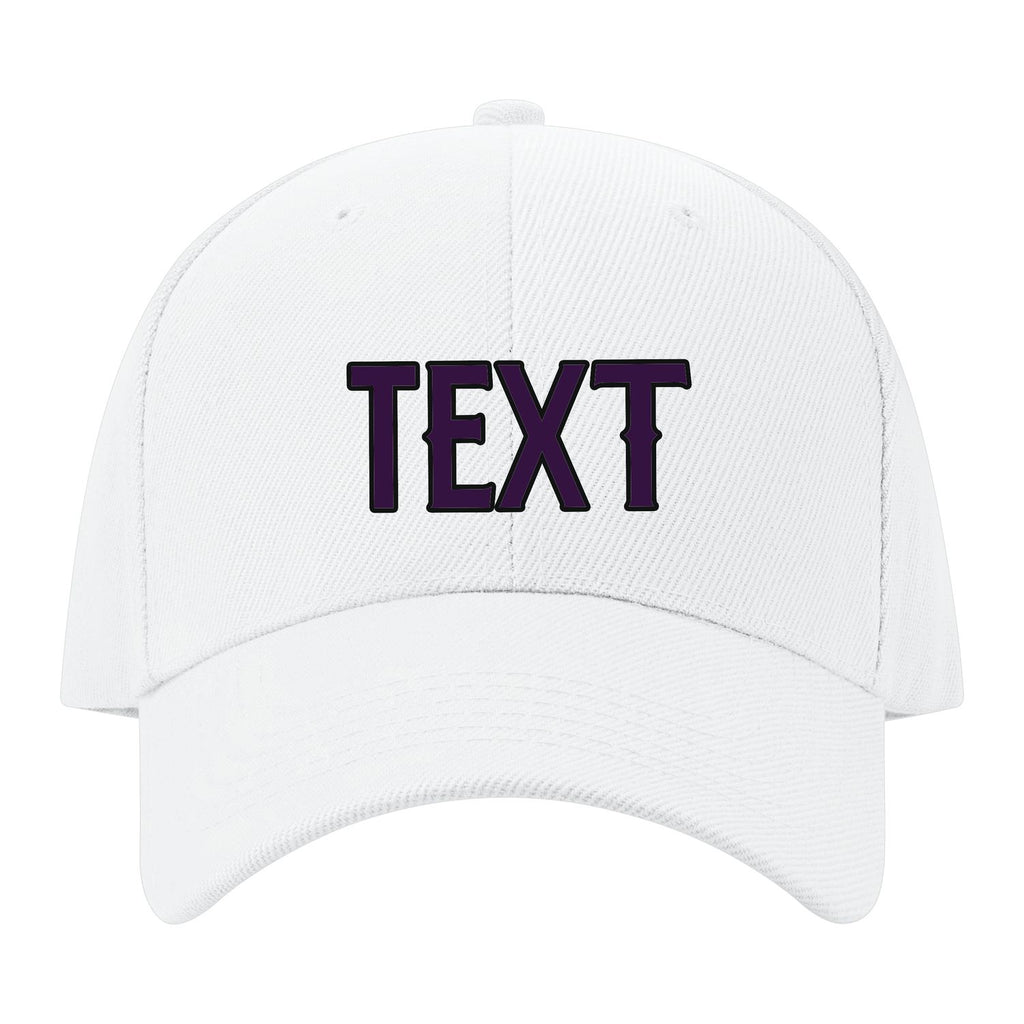 Custom White Gray Hat 02B21707