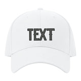 Custom White Orange Hat