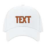 Custom White Blue Green Hat