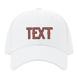 Custom White Emerald Green Hat