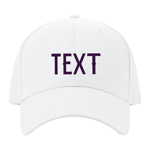 Custom White Gray Hat 02B21807