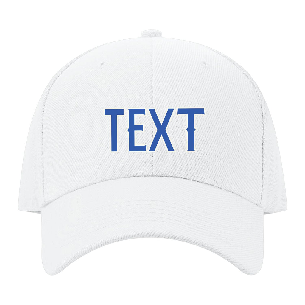 Custom White Navy Hat 02B21809