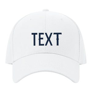 Custom White Pink Hat 02B21810