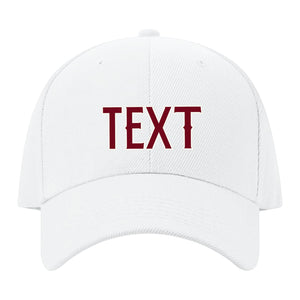 Custom White Khaki Hat 02B21815