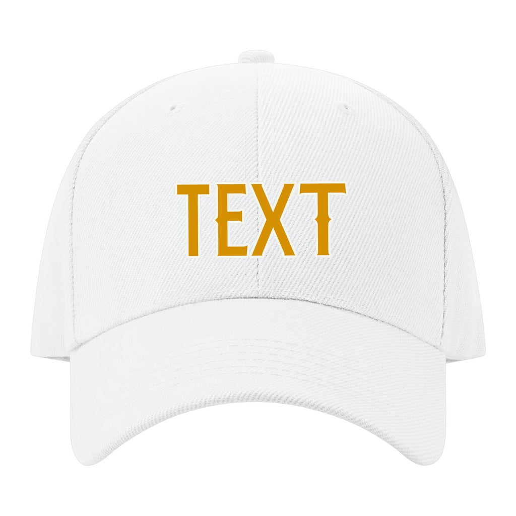 Custom White Sky Blue Hat 02B21819