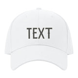 Custom White Orange Hat