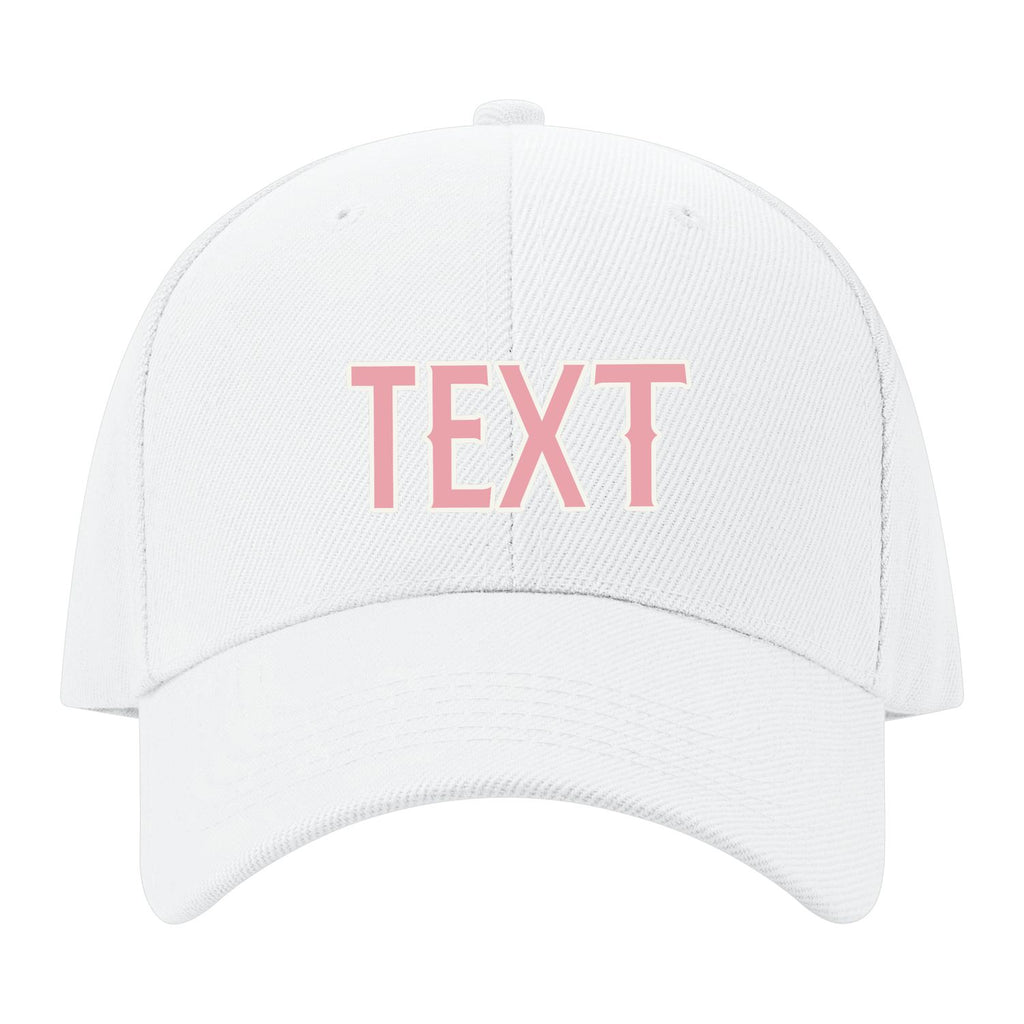 Custom White Light Emerald Green Hat 02B21821