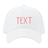 Custom White Light Emerald Green Hat