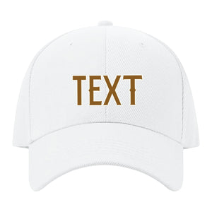 Custom White Dark Green Hat 02B21822