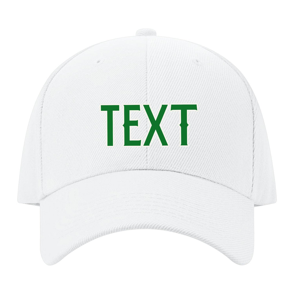 Custom White Misty Rose Hat 02B21824