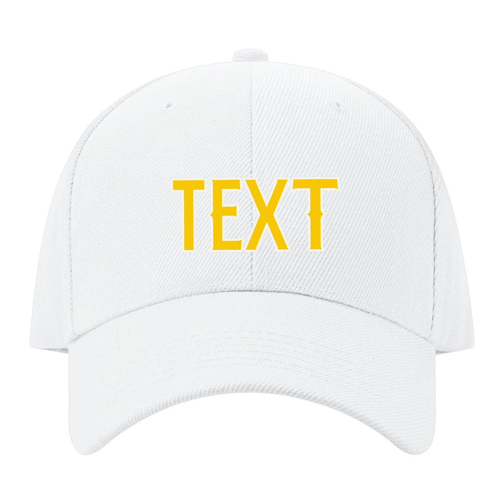 Custom White Peach Powder Hat 02B21830