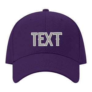 Custom Light Purple Light Green Hat 03B21804
