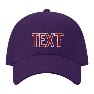 Custom Light Purple Khaki Hat 03B21815