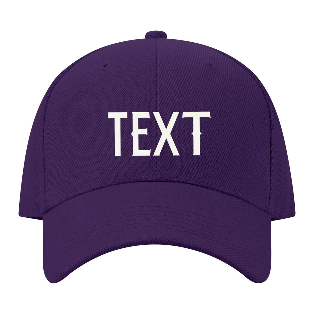 Custom Light Purple Pale Ice Blue Hat 03B21818