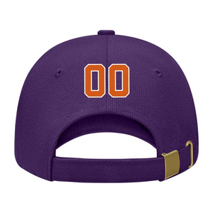 Custom Light Purple Blue Green Hat 03B21828
