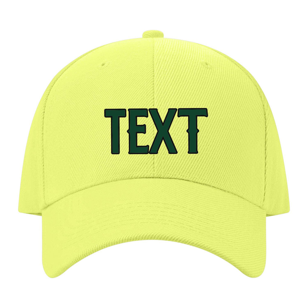 Custom Light Green Corn Silk Hat 04B21705