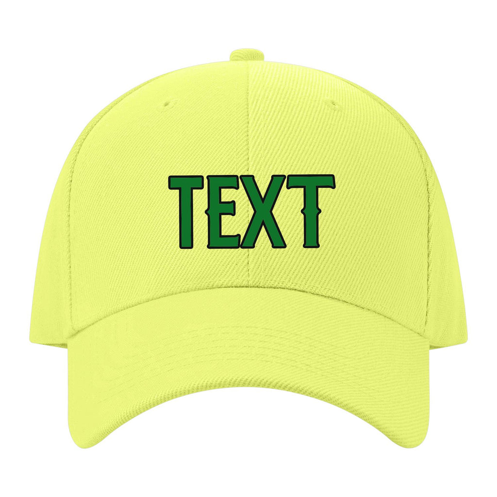 Custom Light Green Misty Rose Hat 04B21724