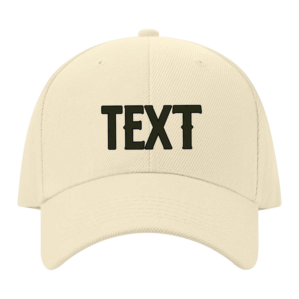 Custom Corn Silk White Hat 05B21702
