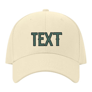 Custom Corn Silk Slate Gray Hat 05B21727