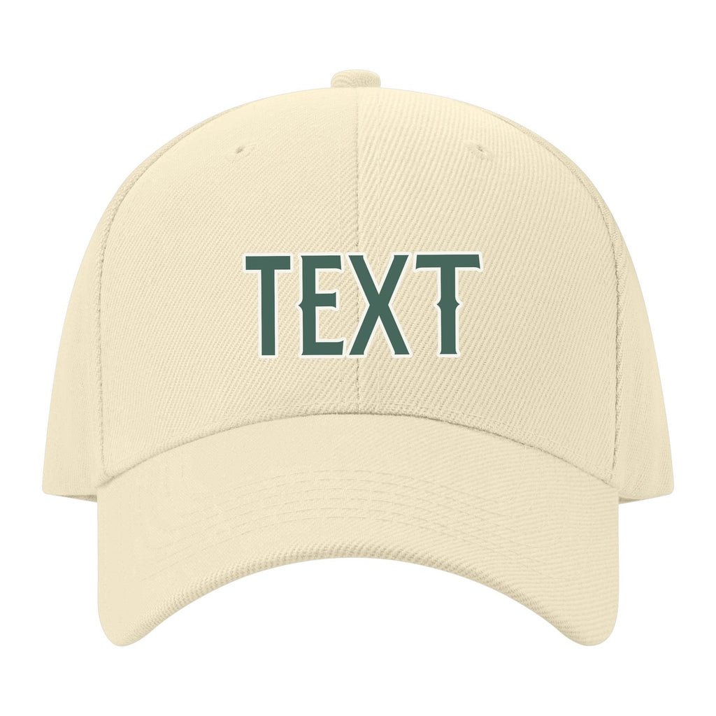 Custom Corn Silk Slate Gray Hat 05B21827