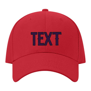 Custom Red Gray Hat 06B21707