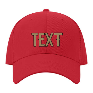 Custom Red Goldenrod Hat 06B21725