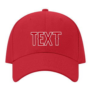 Custom Red Crimson Red Hat 06B21814