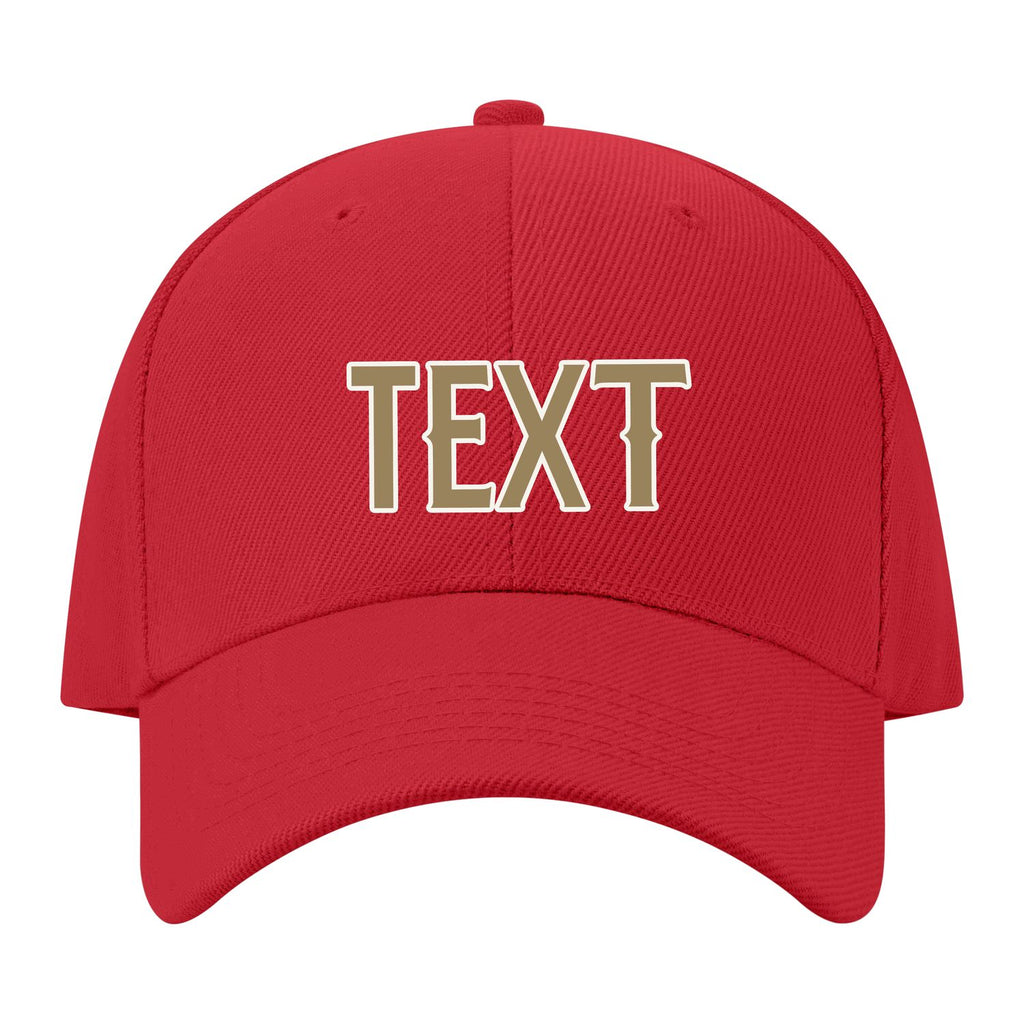 Custom Red Goldenrod Hat 06B21825