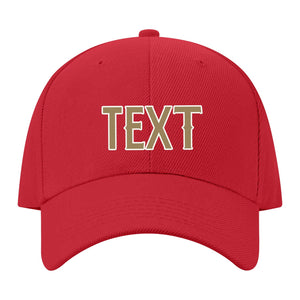 Custom Red Goldenrod Hat 06B21825