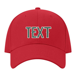 Custom Red Slate Gray Hat 06B21827