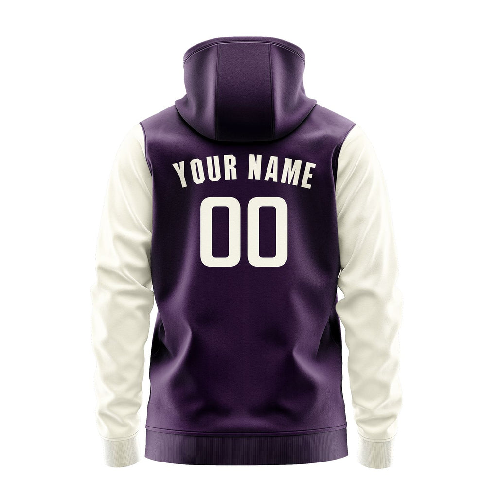 Custom Purple Cream Hoodie 0707030307B31803
