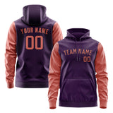 Custom Purple Copper Rose Hoodie