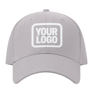 Custom Gray Pale Ice Blue Hat 07B118