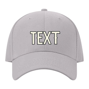 Custom Gray Light Purple Hat 07B21703