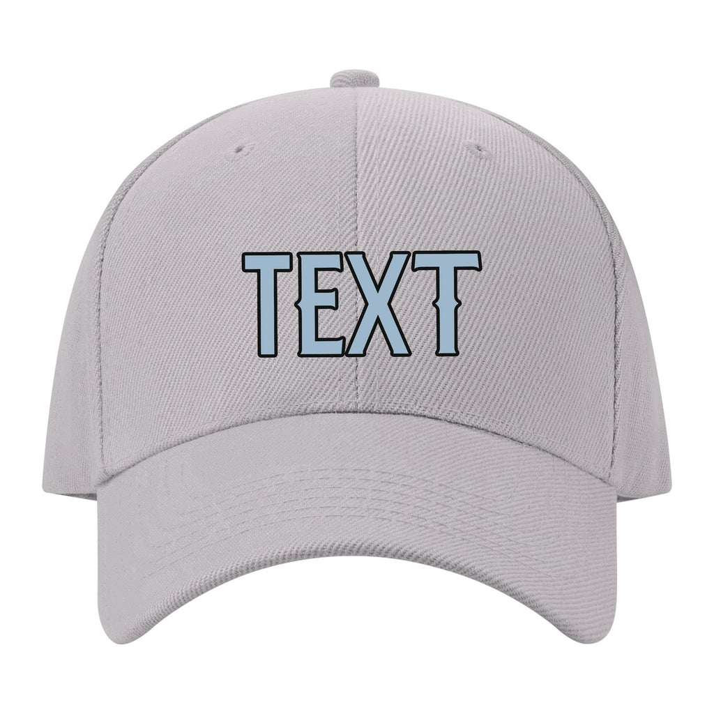 Custom Gray Dark Grey Hat 07B21708