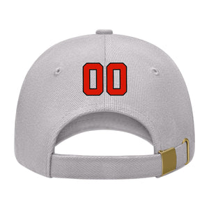 Custom Gray Lavender Gray Hat 07B21712