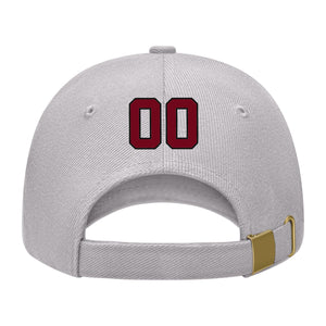 Custom Gray Khaki Hat 07B21715