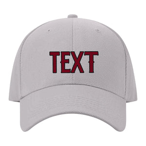 Custom Gray Khaki Hat 07B21715
