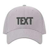 Custom Gray Orange Hat