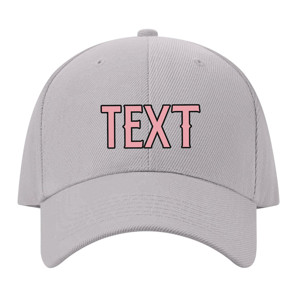 Custom Gray Light Emerald Green Hat 07B21721