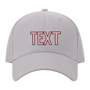 Custom Gray Light Emerald Green Hat 07B21721